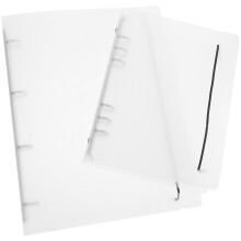 10Stk Transparent PP Ringordner Hülle A5/a4 Klarsichthüllen Organizer