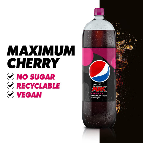 Pepsi Pepsi Max Cherry2 l Pack of 2