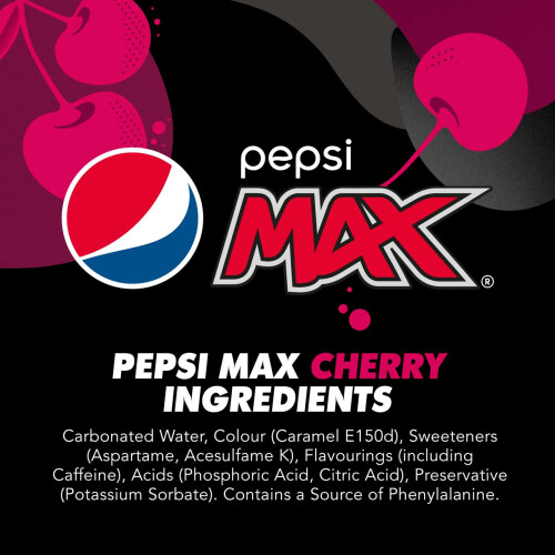 Pepsi Pepsi Max Cherry2 l Pack of 2 2