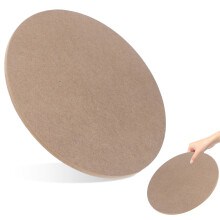 3Pièces Bases Argile Plateau Séchage Bricolage Marron