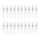60Pcs Compact Transparent Refillable Plastic Spray Bottles for Makeup 1