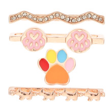 8Pièces Charms Miniatures Métal Résine Pour Bracelet Montre Colorée