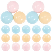 100Pièces Boules Ronde Pe Pour Aire De Jeux Enfants, Assortis