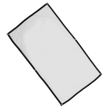2Pièces Écran De Projection Repliable Polyester