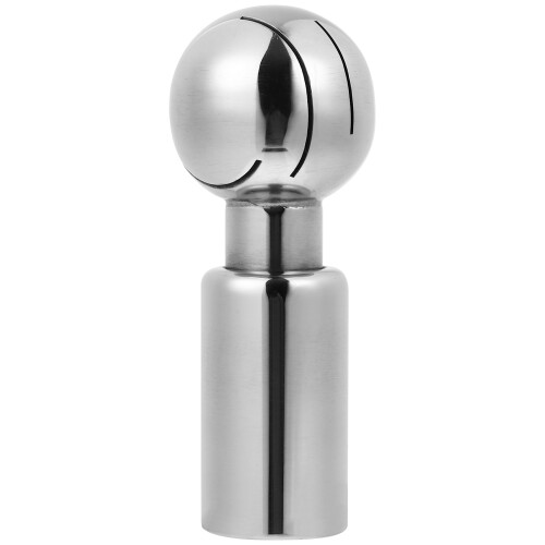 2Pièces Balle Inox Rotative Nettoyage 360 Usage Industriel