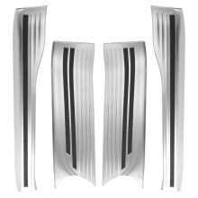 Car Stainless Steel Door Sill Scuff Plate for N-Box JF5 JF6 2023 Interior Accessory
