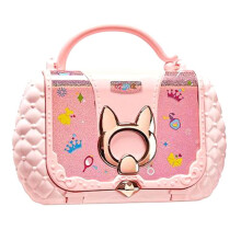 Giocattoli di Bellezza per Bambini Kit per il Trucco Borsa Piccola Lavabile Fai Finta di Giocare Set di Cosmetici Giocattoli con Specchio Non Tossico