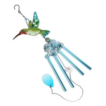 Wind Chime Glass Gardening Green Wind Chimes Pendant High Quality for Wall Window Door Ornaments
