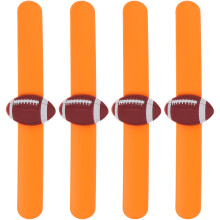 20Pièces Bracelets En Silicone Orange Accessoires De Décor