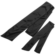 2Sets Piraten Sjaal Zwart Stof Ademend Voor Halloween En Feest