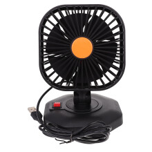 2St ABS Autoventilator USB Stil Draagbaar Voor Buitengebruik