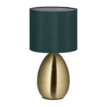 Sengelampe med touch funktion, guld