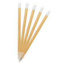 5Pièces Crayons Bambou Kaki Idéaux Pour Artistes