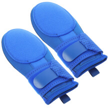 2Pcs Multipurpose Blue Sliding Mitts Baseball Gloves Soft and Durable