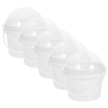 5Pièces Seaux Multiusage Couvercle