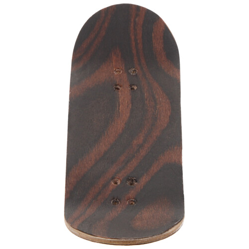3Pièces Deck Fingerboard Bois Érable Marron , Surface Lisse DIY