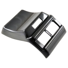 For Accord 2023 2024 11Th Car Rear Air Conditioning Outlet Cover Trim Interior Accessorie (ABS Carbon Fiber)