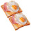 6Stk Simulation Toastbrot PU Material Lichtbraun Für 1
