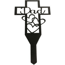 3Stk Friedhofspfahl Für Gartendekor Und Grab