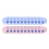 8Pcs Multifunctional Assorted Color Math Training Rulers for Children 1