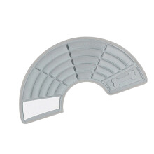 3Pcs Durable Grey Dog Collar Anti-Scratch Pet Neck Collar for
