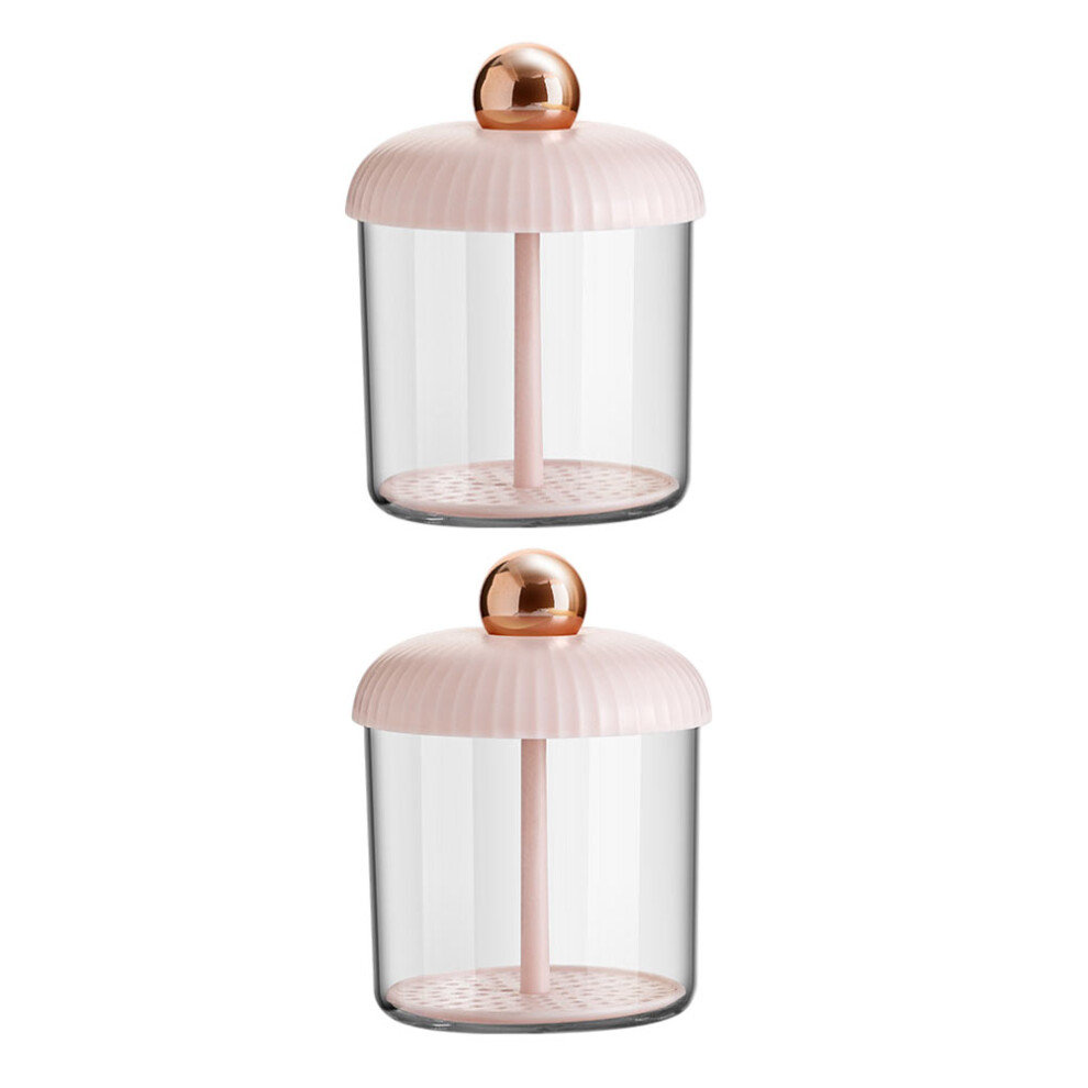 Artibetter Pink 4Pcs Durable Bubble Foamer Device Portable Facial Cleansing Tool