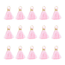200Stk Pinke Dekorative Quasten Für DIY Schmuck Und Bastelarbeiten