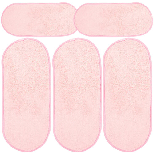 20Stk Haltbare Make-Up Entferner Tücher Mischgewebe Rosa