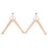 8St Compacte Drumstick Sleutelhanger Voor Percussie Fans 1