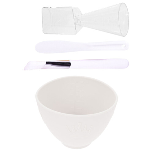 3Ensembles Bols Mélange Silicone Accessoires DIY Masques