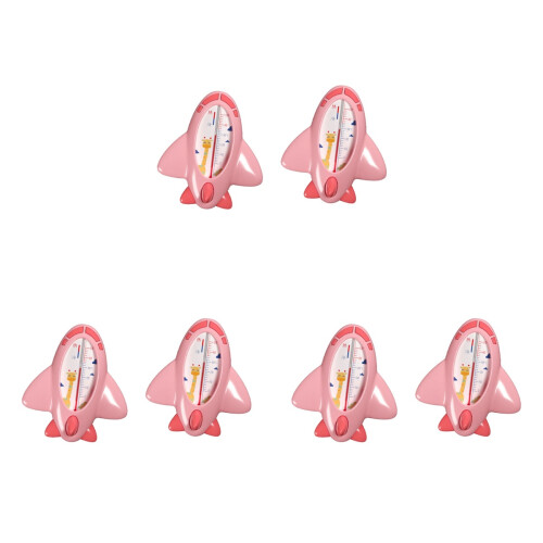 6Pièces Thermomètres Bain Bébé Rose Étanches Mignonne 1