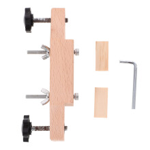 1Ensemble Pince De Chevalet Guitare Bois Métal Beige Outil Réparation