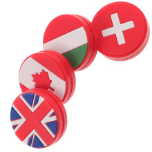 8Pièces Accessoires Tennis Silicone Amortisseurs Léger Et Durable
