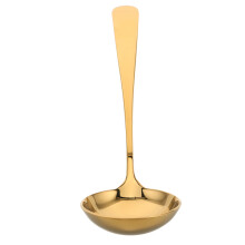 5Stk Goldene Edelstahlschöpfer Suppenkelle Mit Ergonomischem Griff
