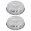10Stk Silber Für Griddle Basting Deckel Rund 1
