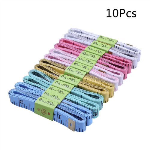 20Pièces Mètre Ruban Textile Plastique Pour Mesure Précise Polyvalente