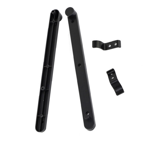 2Pièces Rails Cachés Pour Portes De En Fer