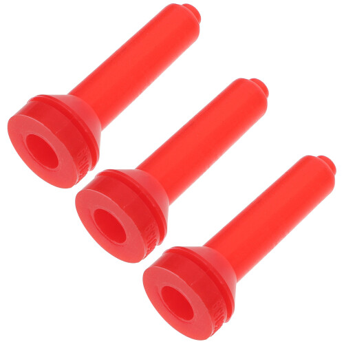 6Pièces Tétines Réutilisables Rouge Pour D'élevage D'agneaux