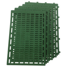 15Pièces De Tronc D'arbre Verts En Plastique Pour Potager