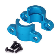 Kit de Asiento de Fijación del Eje de Transmisión de la Cubierta del Eje Medio del Coche RC para 1/10 para TT02 RC Accesorios de Actualización