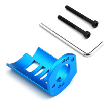 RC Car Aluminum Alloy Motor Protection Cover Kit for WR02/GF01/G601 RC Car Upgrade Accessories