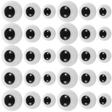 750Pièces Yeux Pour DIY Poupées Peluches Multicolores