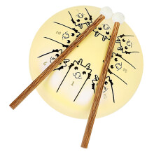 2Ensembles Instrument Percussion Tambour Langue Acier Portable