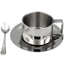 3Sets Camping Mok Van Roestvrijstaal Met Handvat En