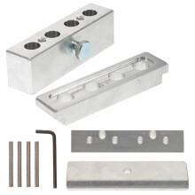 4Ensembles Kit À En Aluminium Durable Argenté