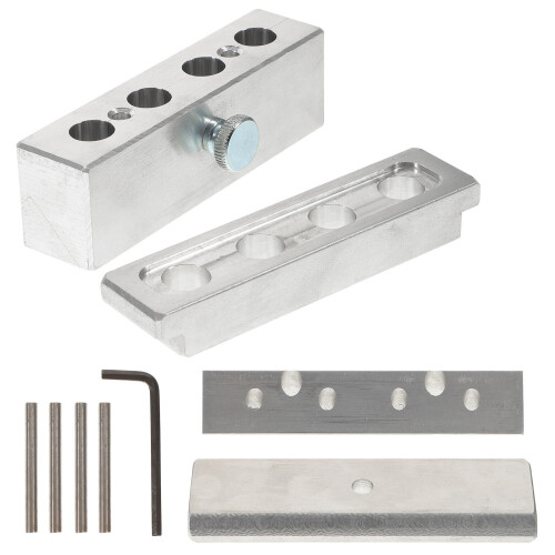 4Ensembles Kit À En Aluminium Durable Argenté