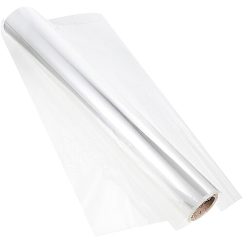 2Pcs Clear Cellophane Flower Wrap Rolls Ideal for Bouquet Packaging
