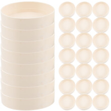 200Stk PVC Endkappen Weiß Rohrschutz Wasserleitungsstopfen Für Rohre