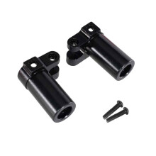 RC Auto Upgrade Achteras As Cup Kit voor 1/12 MN128 MN86 G500 RC Auto Upgrade Onderdelen Zwart