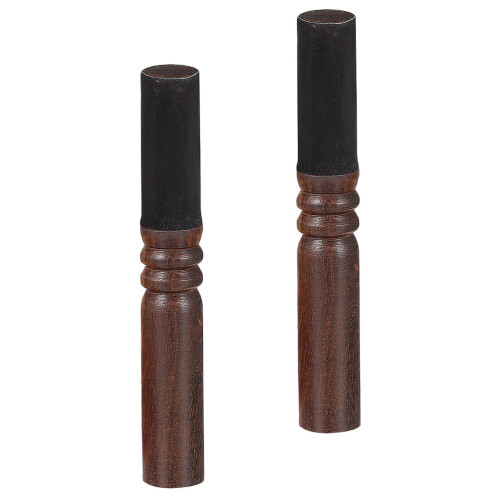 2Pièces Accessoires En Bois Léger Pour Bol Bouddhiste Son Clair
